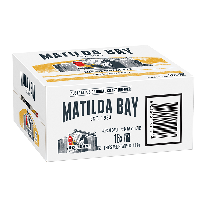 Matilda Bay Aussie Wheat Ale (16 Pack Cans)