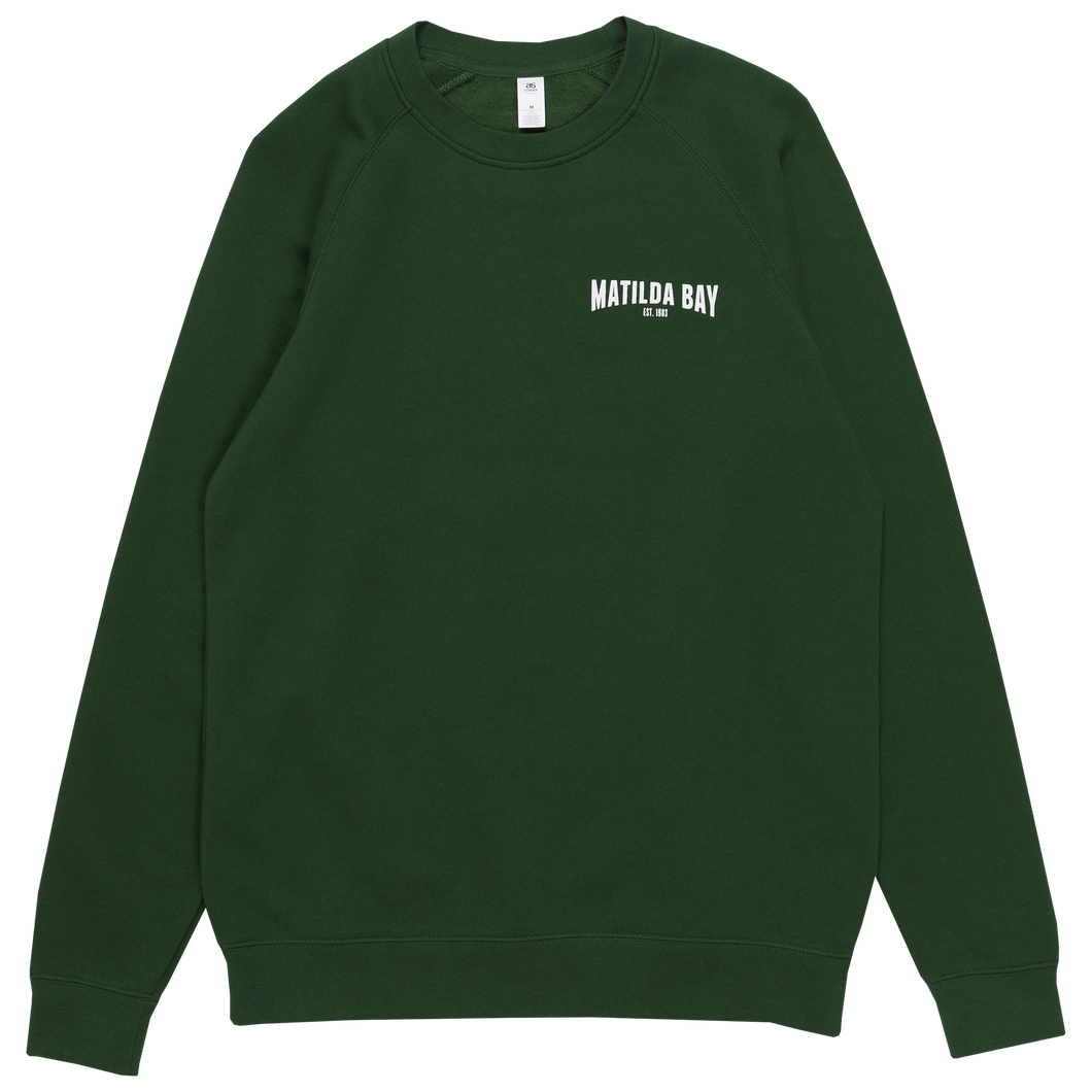 Forest Green Crew Sweater