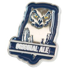 Load image into Gallery viewer, Owl Original Ale Badge Pin
