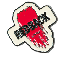 Load image into Gallery viewer, Redback Badge Pin
